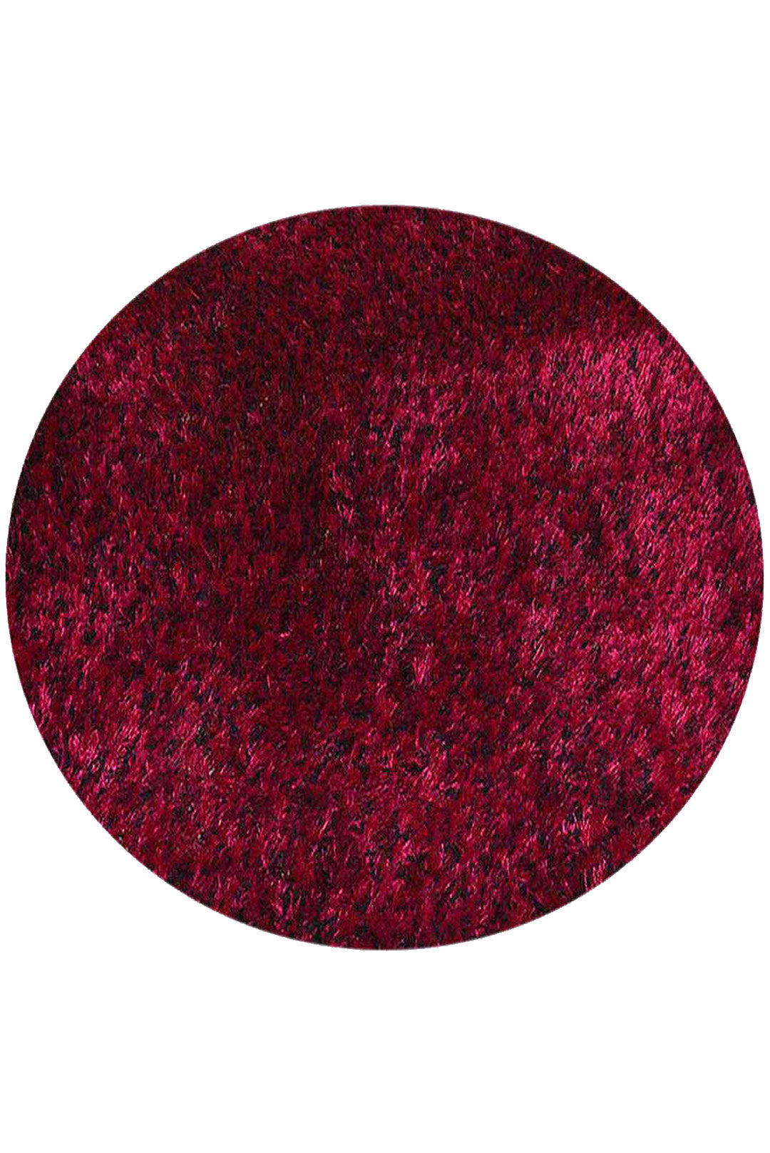 Hand Tufted Polyester Shag Rug – Solid Pattern