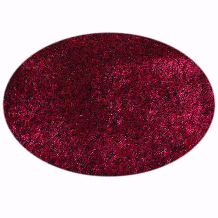 Hand Tufted Polyester Shag Rug – Solid Pattern