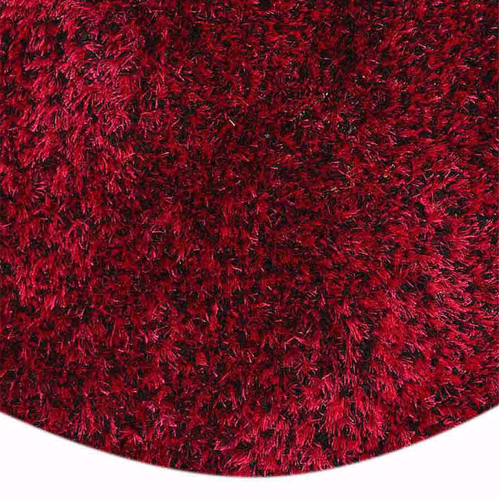 Hand Tufted Polyester Shag Rug – Solid Pattern