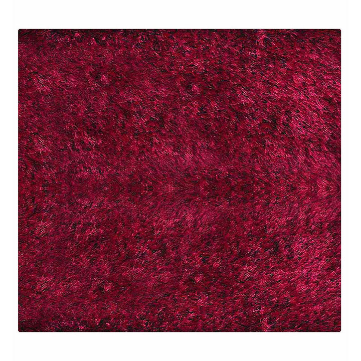 Hand Tufted Polyester Shag Rug – Solid Pattern