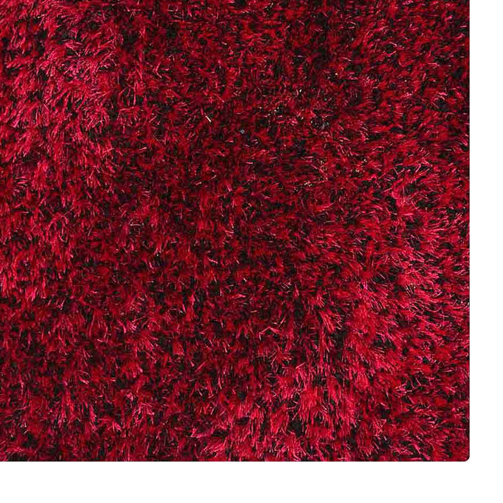 Hand Tufted Polyester Shag Rug – Solid Pattern