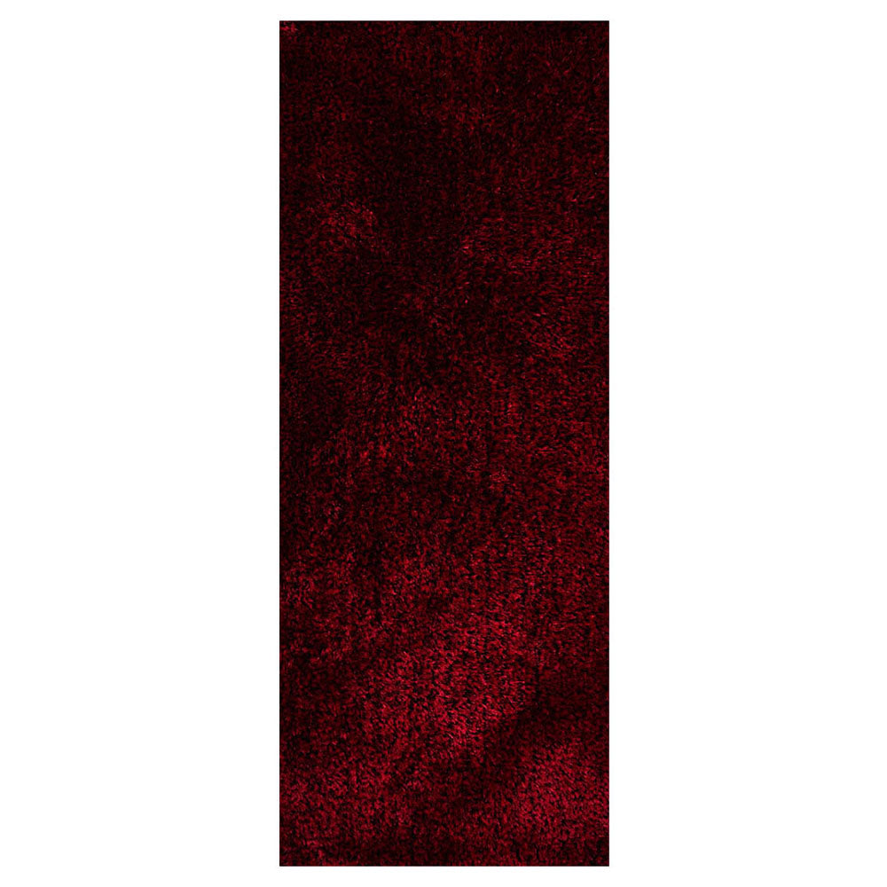 Hand Tufted Polyester Shag Rug – Solid Pattern