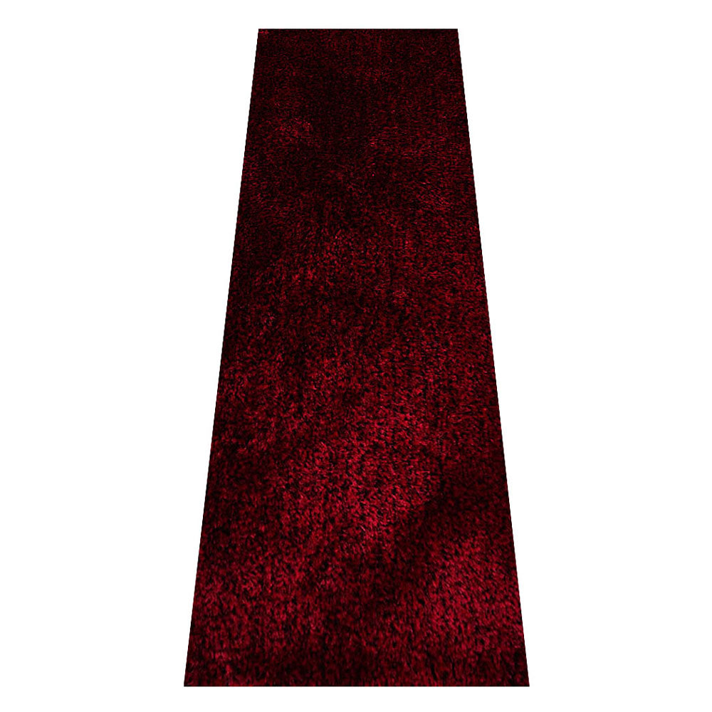 Hand Tufted Polyester Shag Rug – Solid Pattern