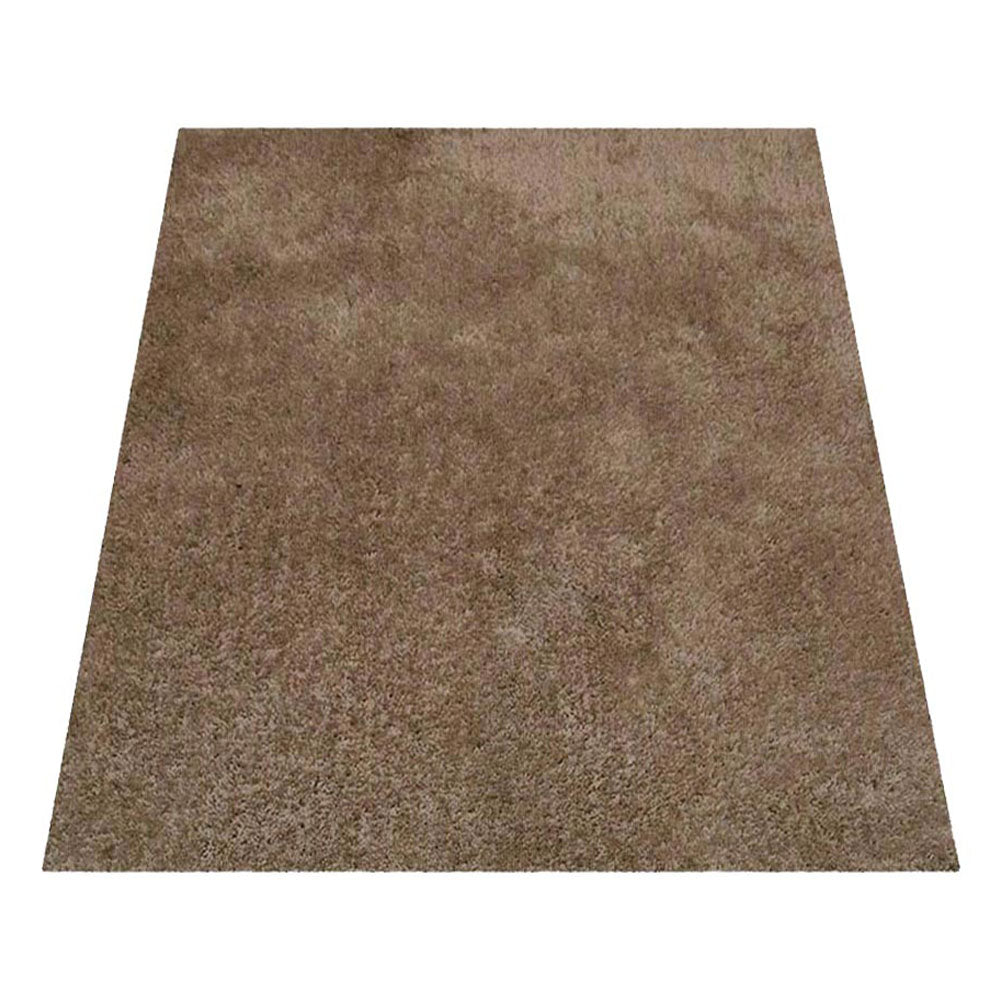 Hand Tufted Polyester Shag Rug – Solid Pattern