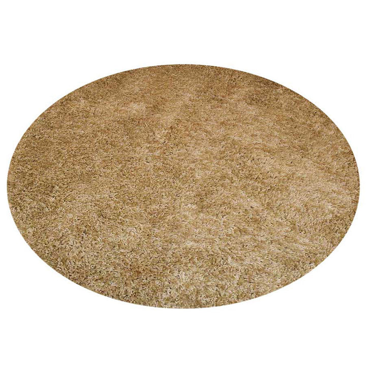 Hand Tufted Polyester Shag Rug – Solid Pattern