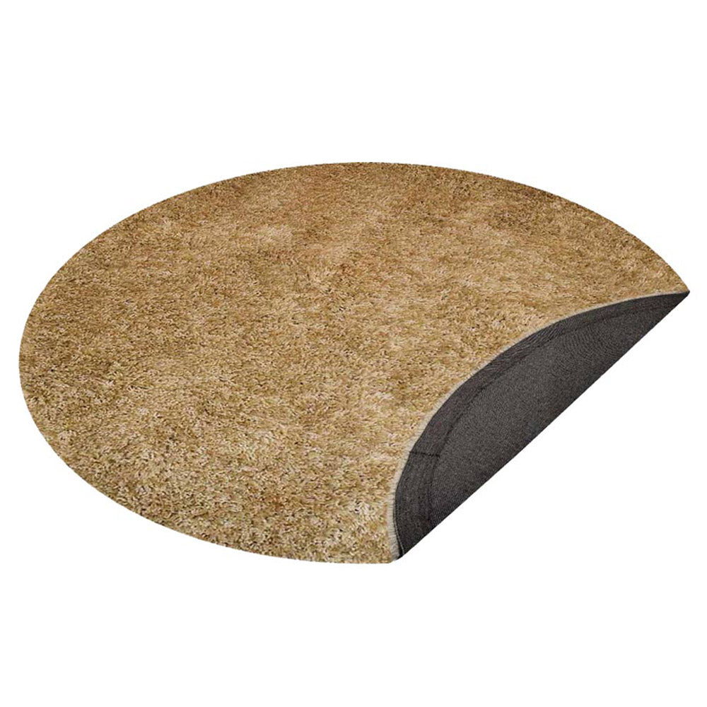 Hand Tufted Polyester Shag Rug – Solid Pattern