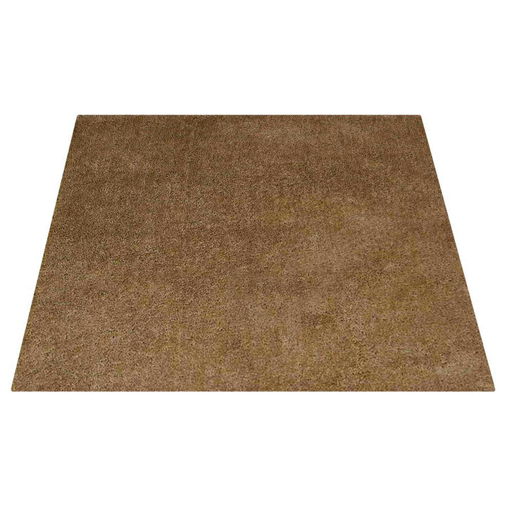 Hand Tufted Polyester Shag Rug – Solid Pattern