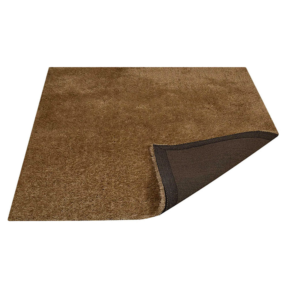 Hand Tufted Polyester Shag Rug – Solid Pattern