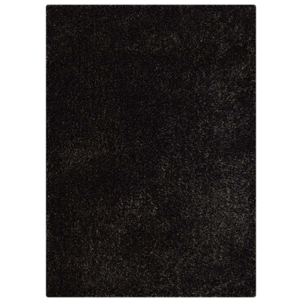 Hand Tufted Polyester Shag Rug – Solid Pattern