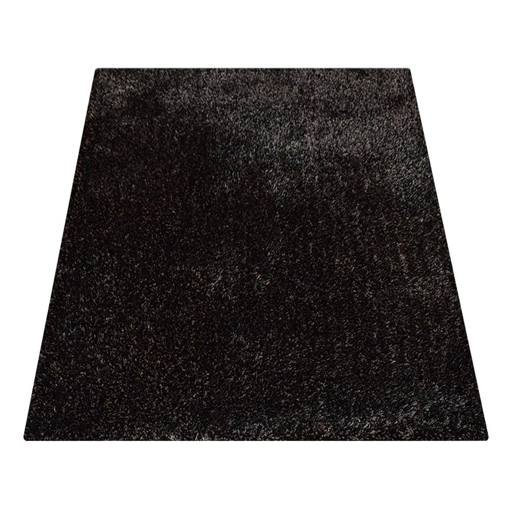 Hand Tufted Polyester Shag Rug – Solid Pattern