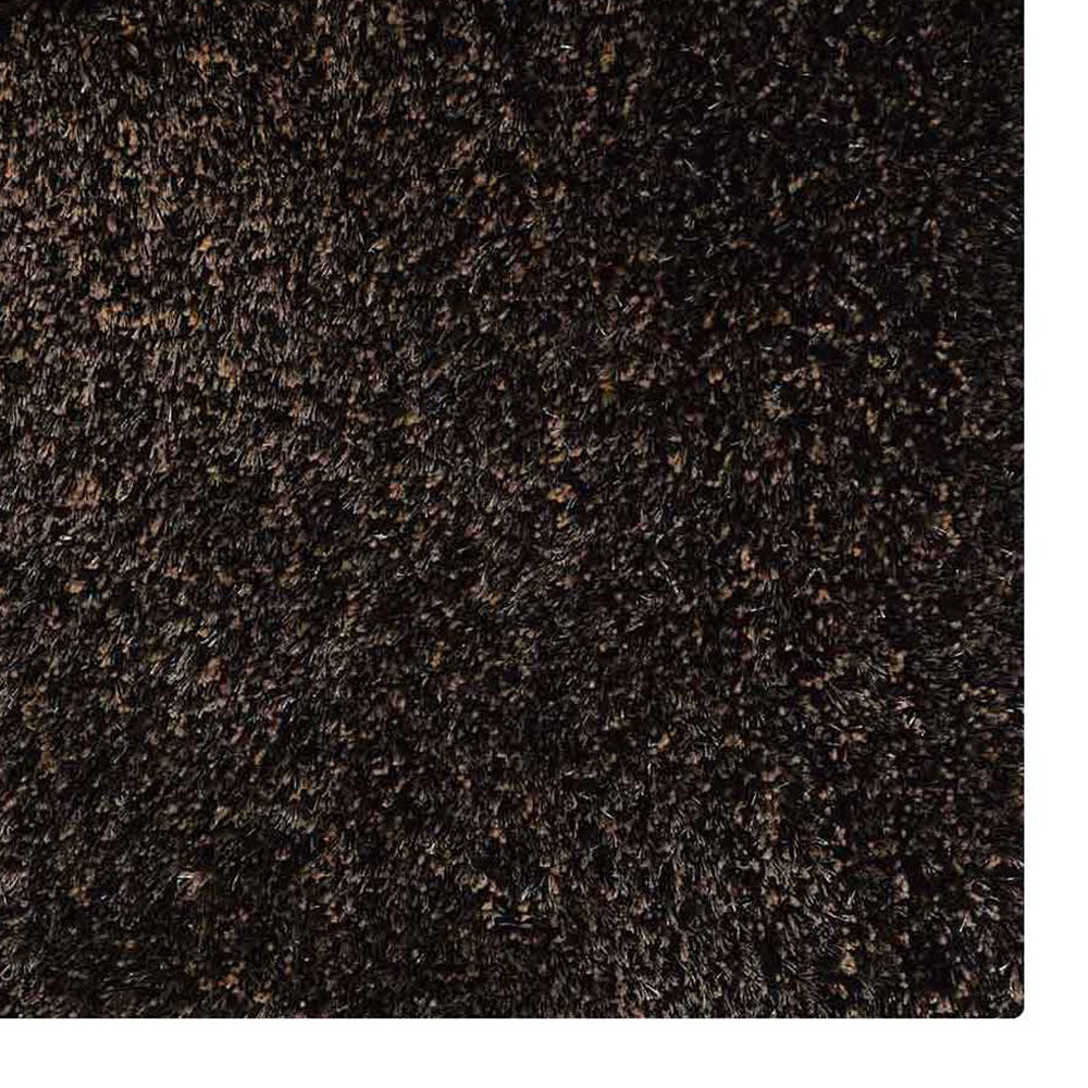 Hand Tufted Polyester Shag Rug – Solid Pattern