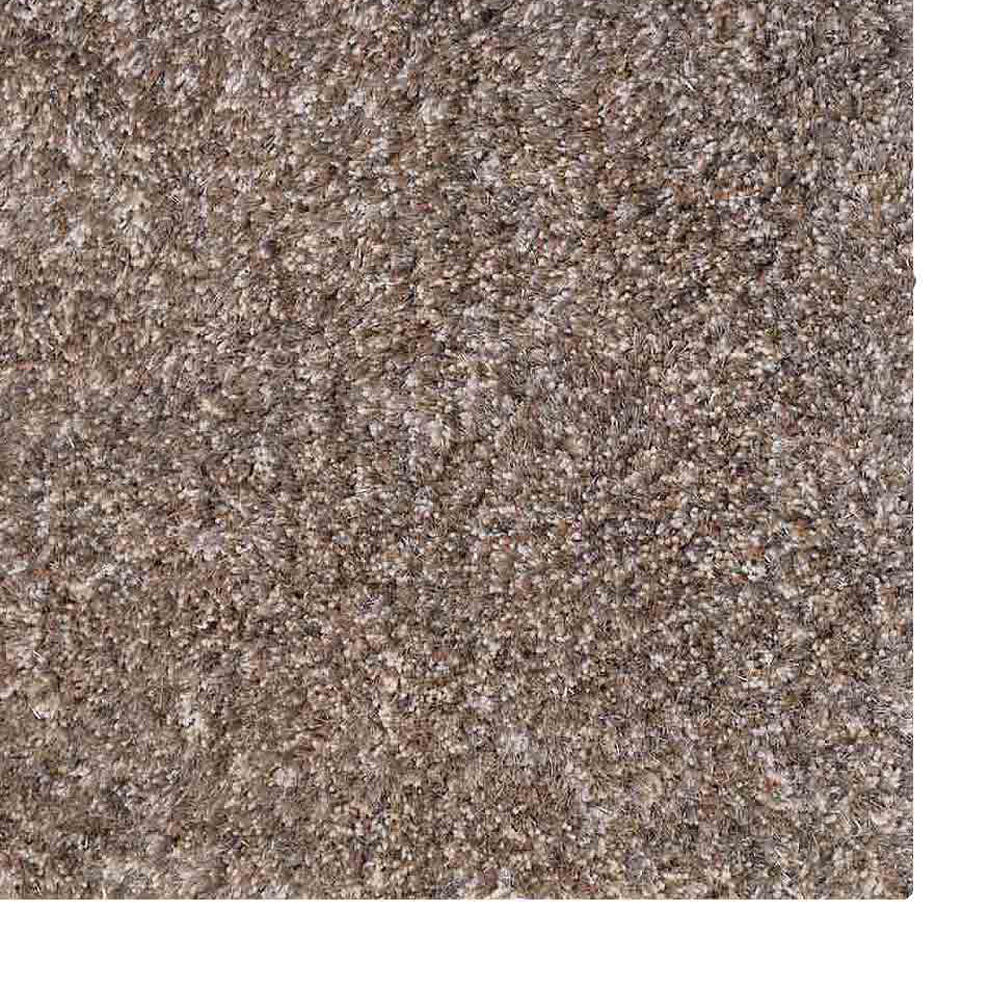 Hand Tufted Polyester Shag Rug – Solid Pattern