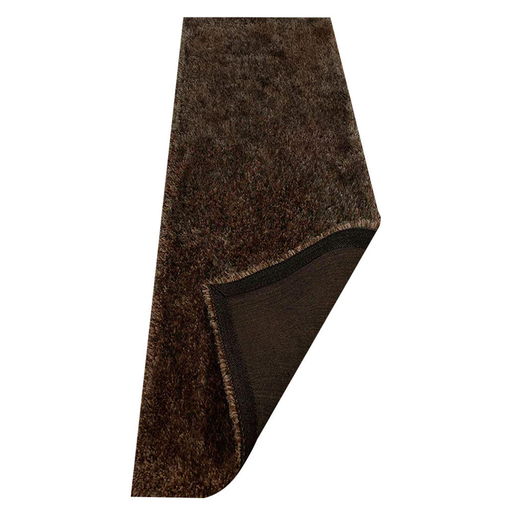 Hand Tufted Polyester Shag Rug – Solid Pattern