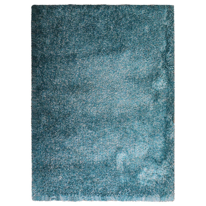 Hand Tufted Polyester Shag Rug – Solid Pattern