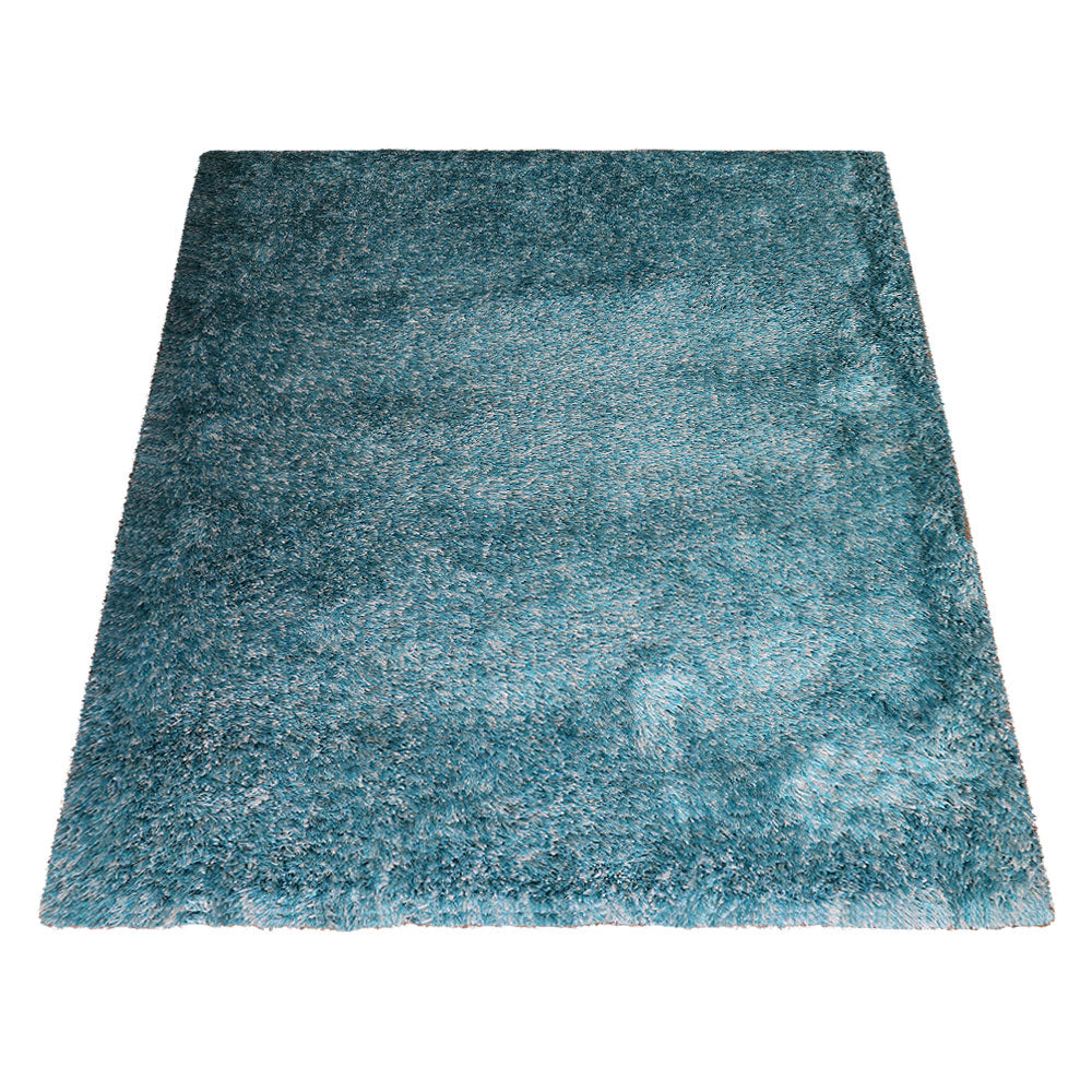 Hand Tufted Polyester Shag Rug – Solid Pattern