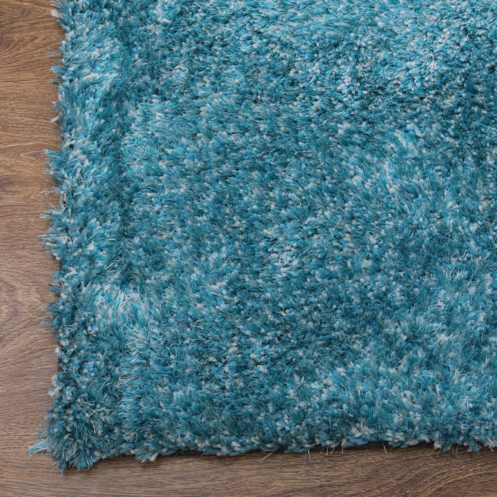 Hand Tufted Polyester Shag Rug – Solid Pattern