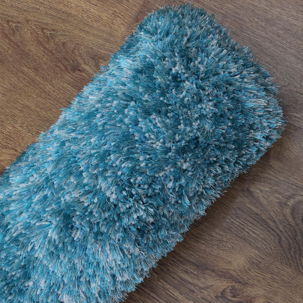 Hand Tufted Polyester Shag Rug – Solid Pattern