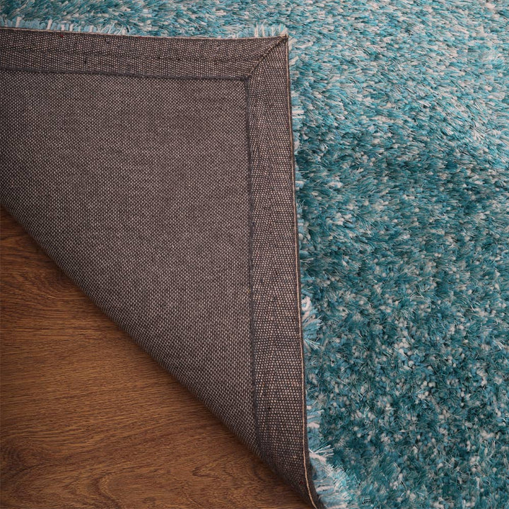 Hand Tufted Polyester Shag Rug – Solid Pattern