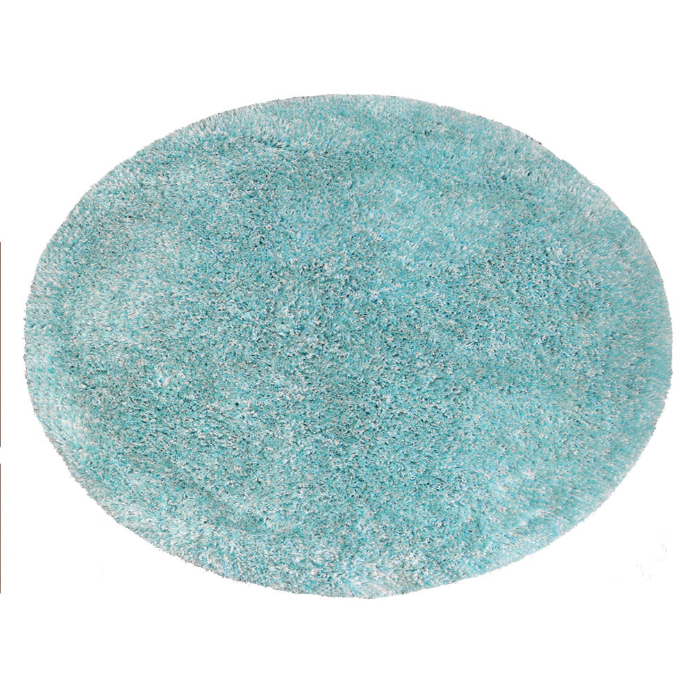 Hand Tufted Polyester Shag Rug – Solid Pattern
