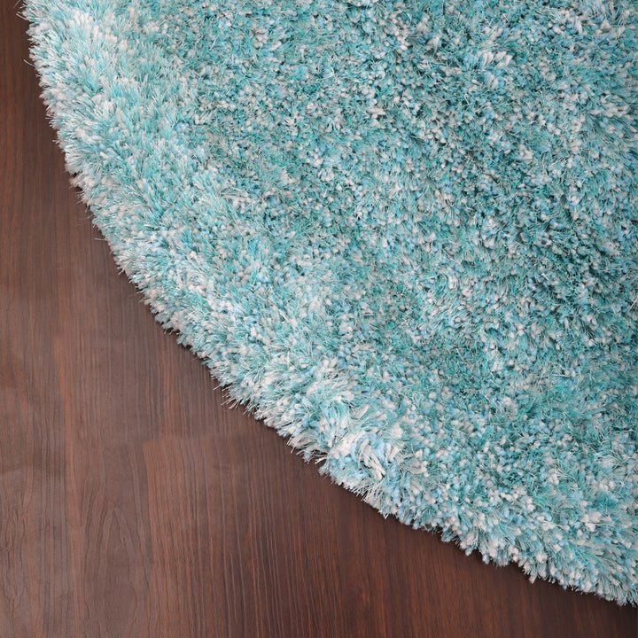 Hand Tufted Polyester Shag Rug – Solid Pattern