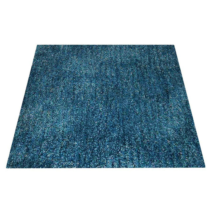 Hand Tufted Polyester Shag Rug – Solid Pattern