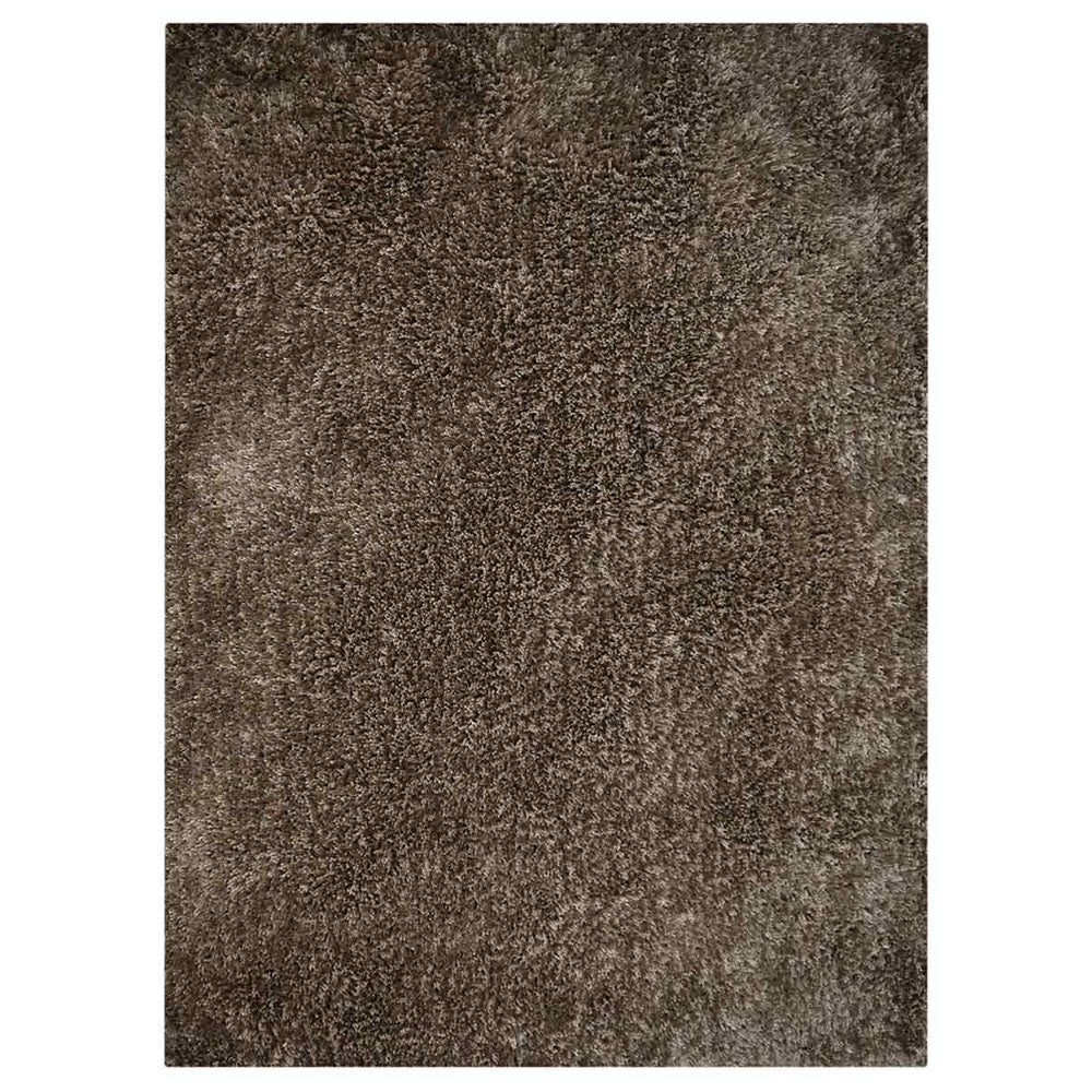 Hand Tufted Polyester Shag Rug – Solid Pattern