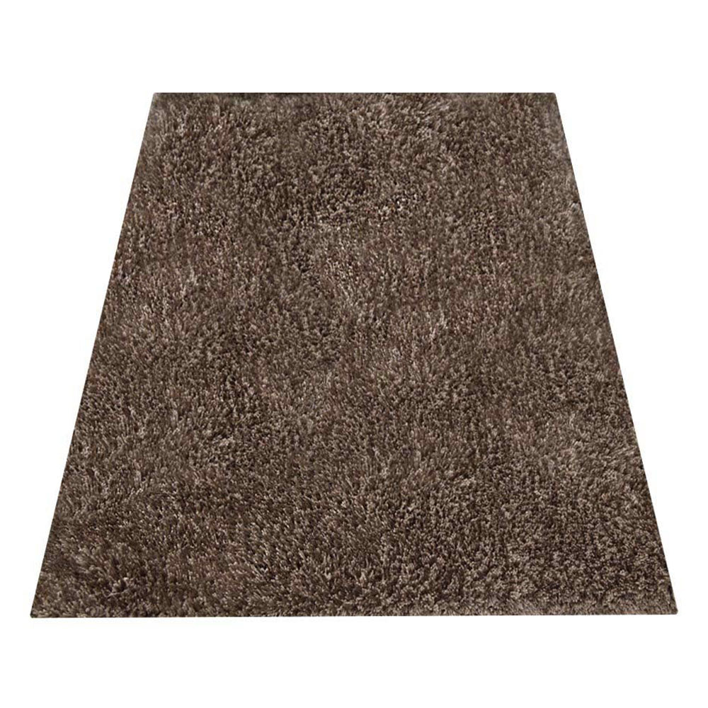Hand Tufted Polyester Shag Rug – Solid Pattern