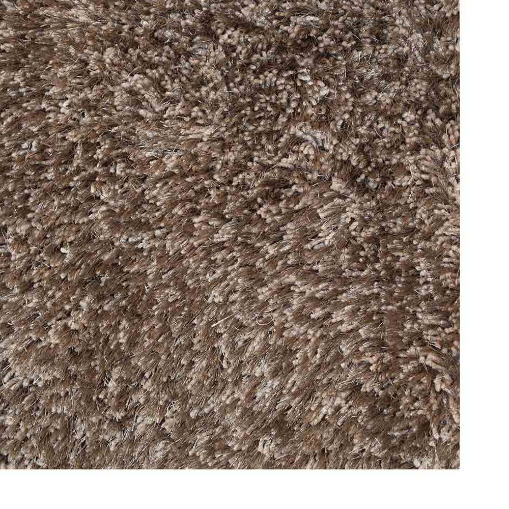 Hand Tufted Polyester Shag Rug – Solid Pattern
