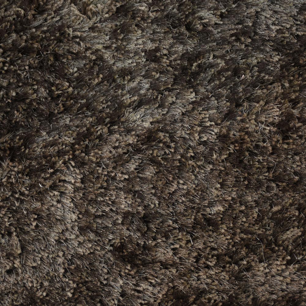Hand Tufted Polyester Shag Rug – Solid Pattern