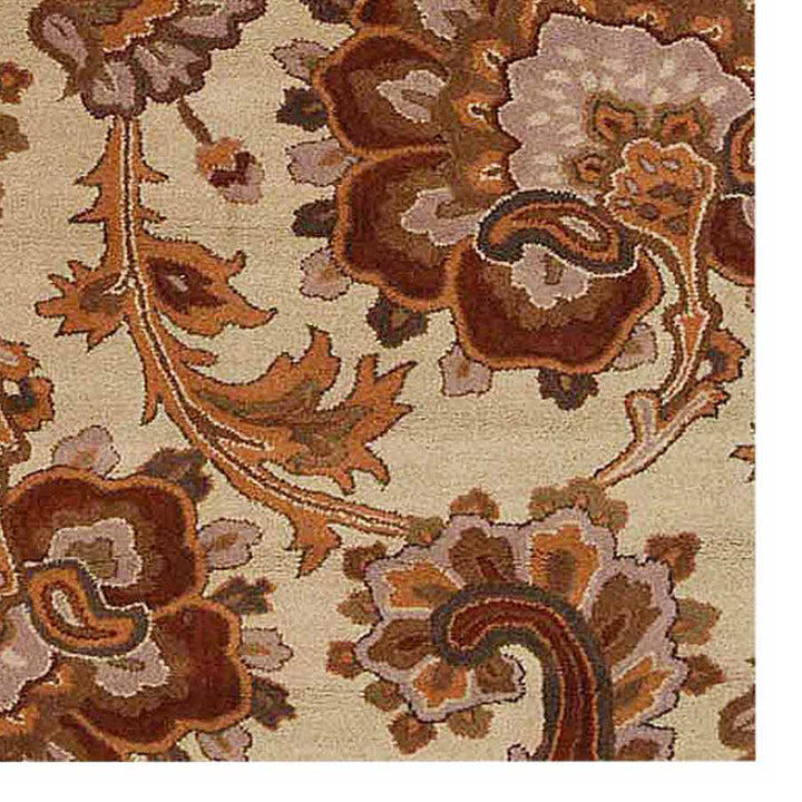 Hand Tufted Wool Floral Rug
