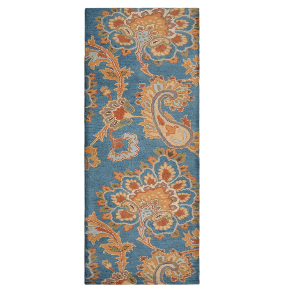 Hand Tufted Wool Floral Rug