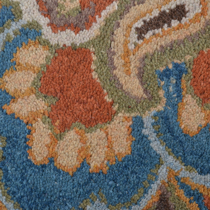 Hand Tufted Wool Floral Rug