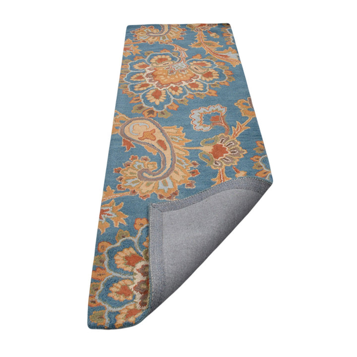 Hand Tufted Wool Floral Rug