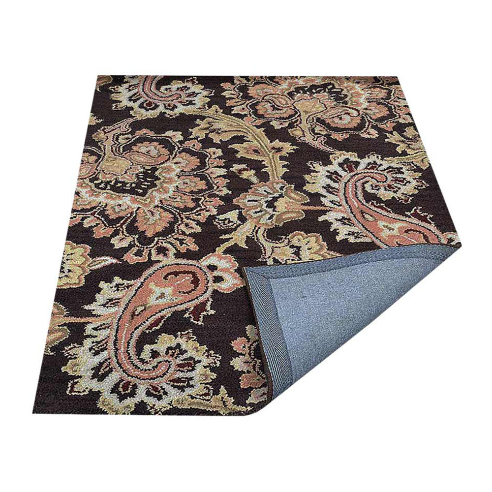 Hand Tufted Wool Floral Rug