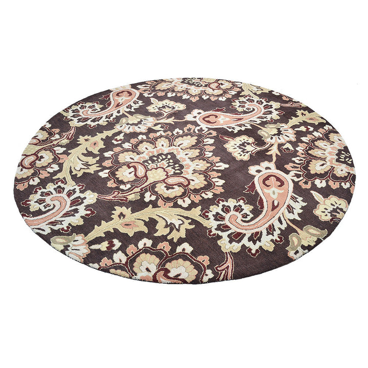 Hand Tufted Wool Floral Rug