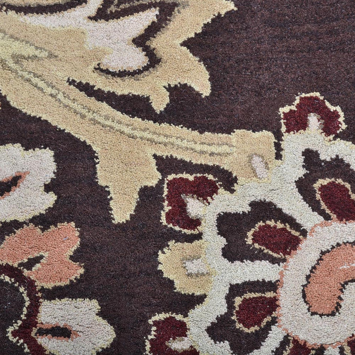 Hand Tufted Wool Floral Rug
