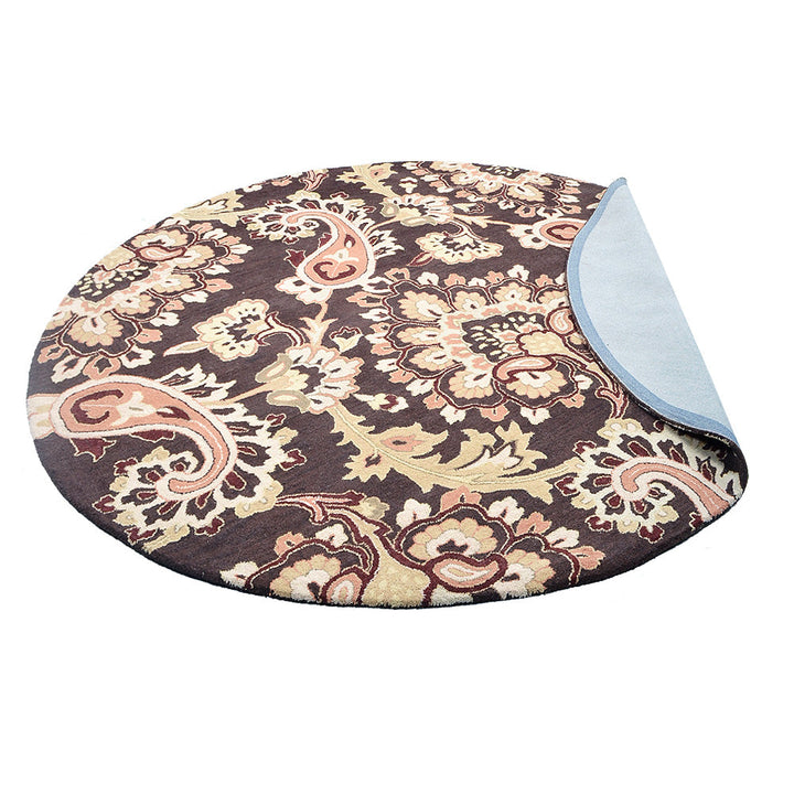 Hand Tufted Wool Floral Rug