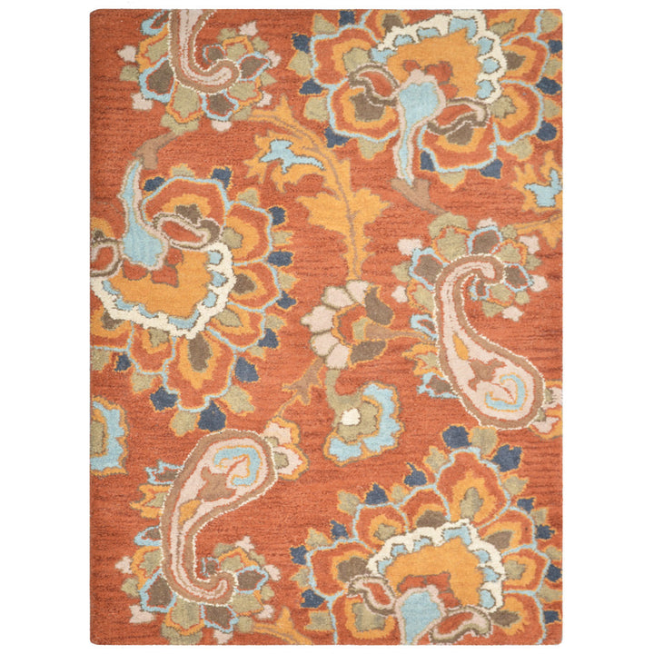 Hand Tufted Wool Floral Rug