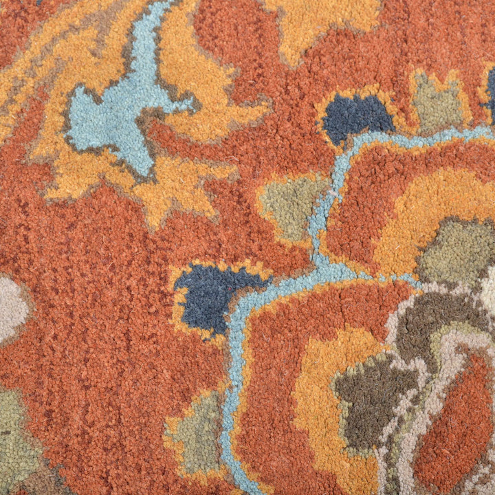 Hand Tufted Wool Floral Rug