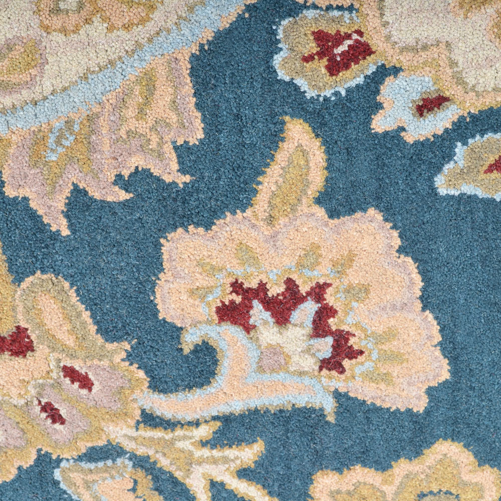 Hand Tufted Wool Floral Rug