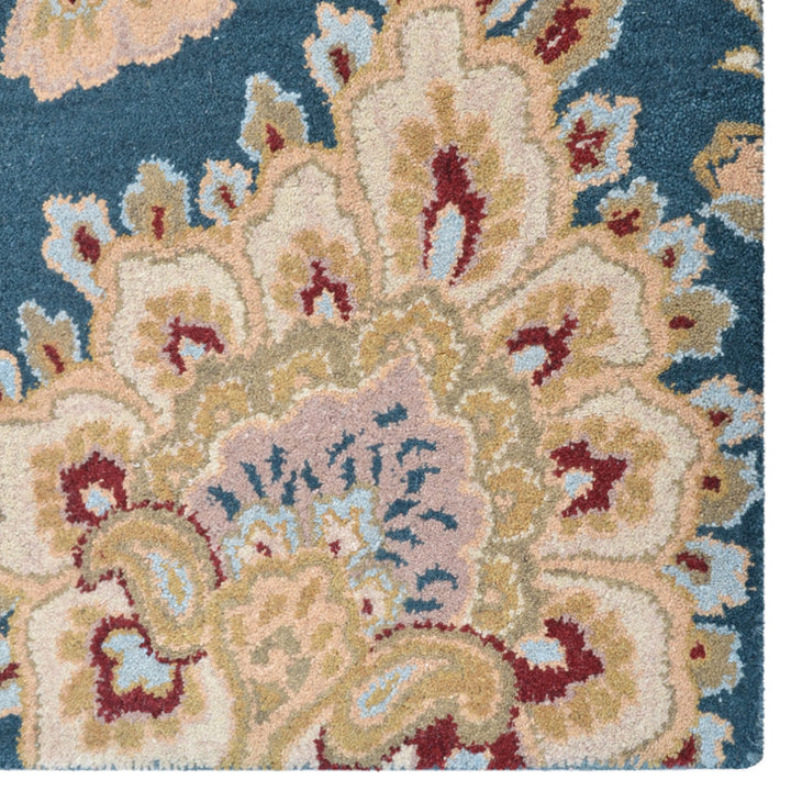 Hand Tufted Wool Floral Rug