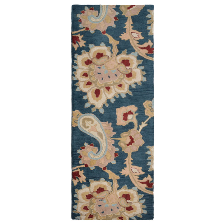 Hand Tufted Wool Floral Rug