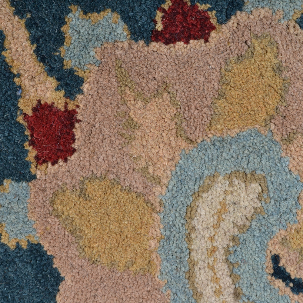 Hand Tufted Wool Floral Rug