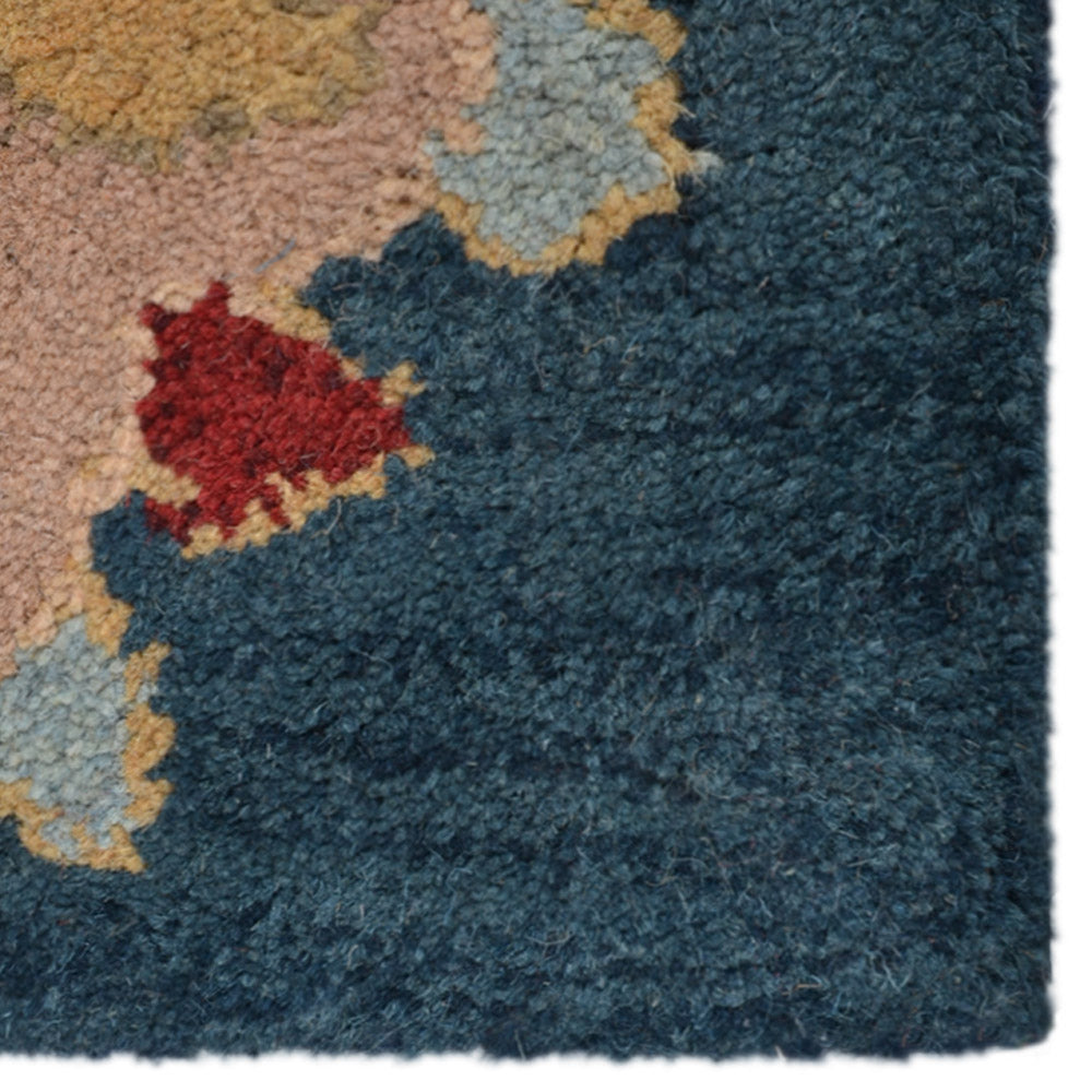 Hand Tufted Wool Floral Rug