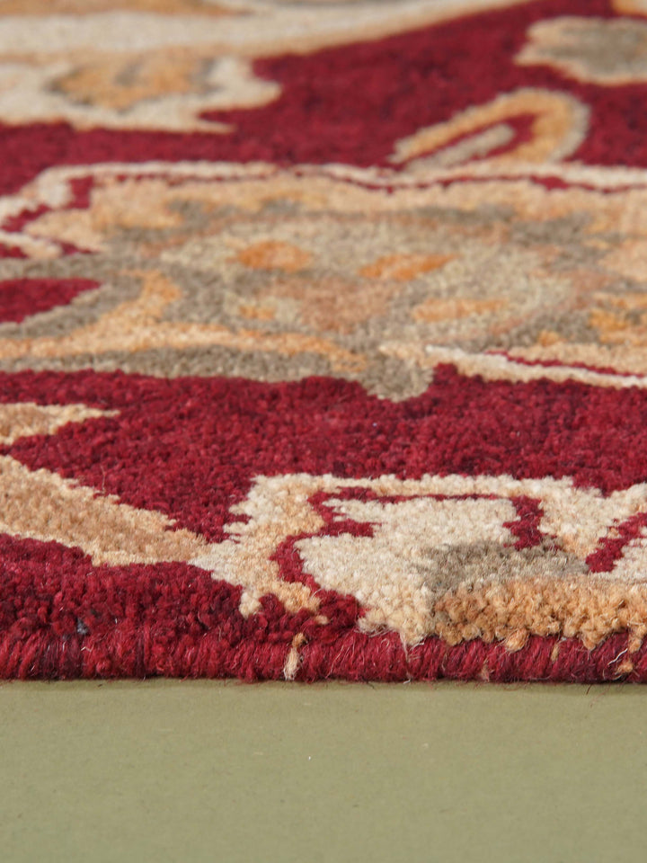 Hand Tufted Wool Floral Rug