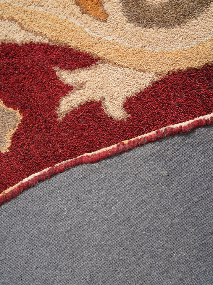 Hand Tufted Wool Floral Rug