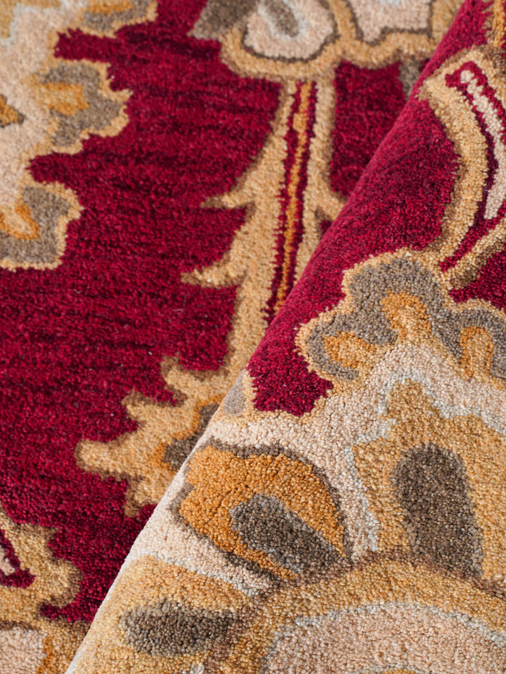 Hand Tufted Wool Floral Rug