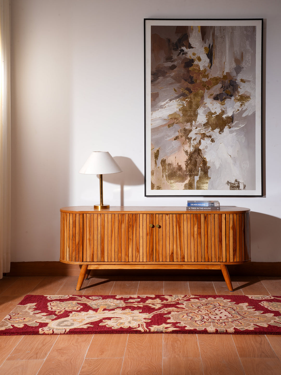 Hand Tufted Wool Floral Rug