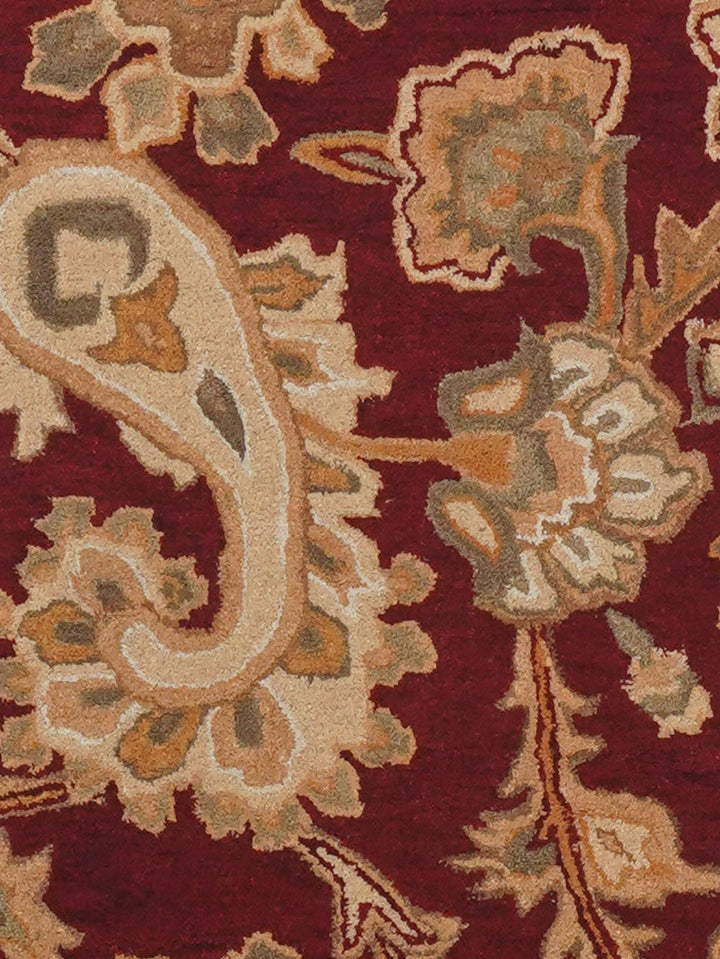 Hand Tufted Wool Floral Rug