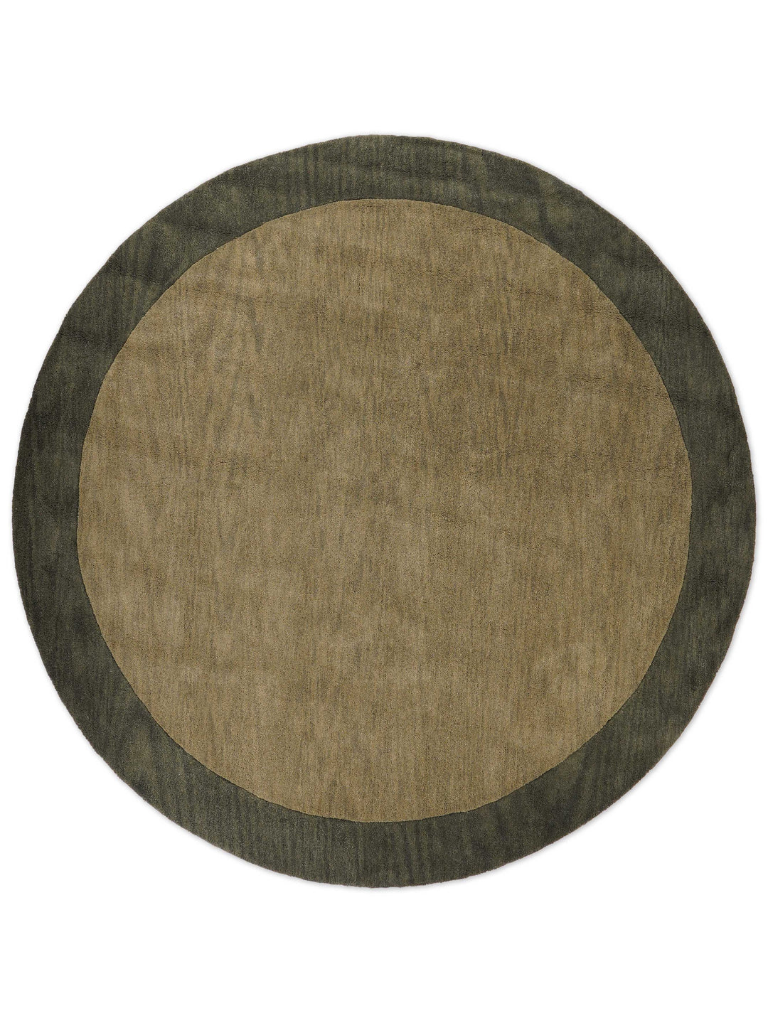 Hand Tufted Wool Area Rug Contemporary Blue K00201